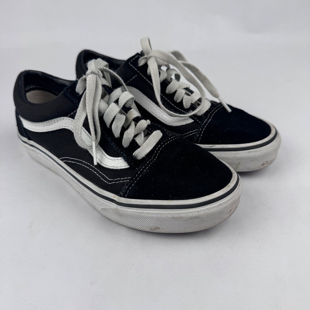Vans Old Skool Black Sneakers Skater Men 4 Women 5.5 Classic